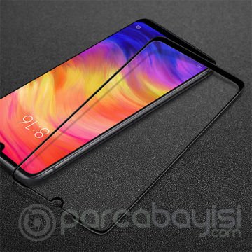 Xiaomi Redmi Note 7 Full Glue Tempered Full Cam Ekran Koruyucu