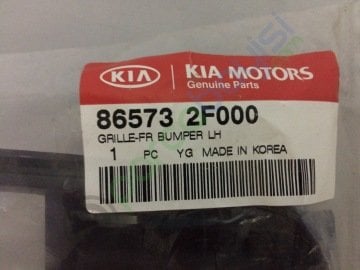 Kia Cerato Ön Tampon Alt Izgara Sol Orjinal | 865732F000