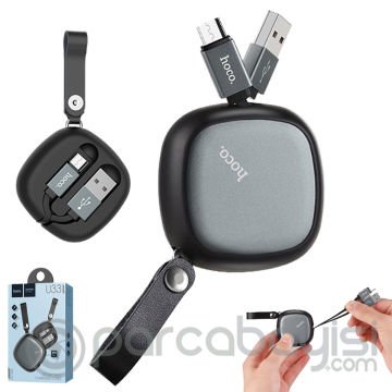 Hoco U33 Taşıma Çantalı Type-C Usb Kablo