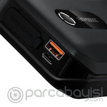 Baseus Super Energy Air Car 10000mAh,1000A Marş Aküsü ve Güç Bankası Jump Starter