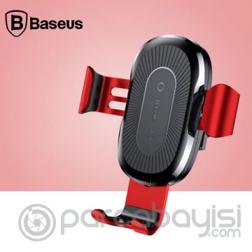 Baseus Wxyl-01 Araç İçi Telefon Tutucu ve Kablosuz Şarj Aleti