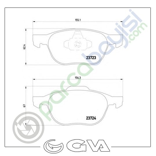 Mazda 3 Ön Balata Seti 2005 Sonrası Uyumlu