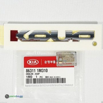 Cerato Koup Amblem Koup Orjinal | 863111M310