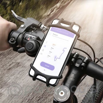 Floveme Universal Sİlikon Bisiklet Motosiklet Telefon Tutucu
