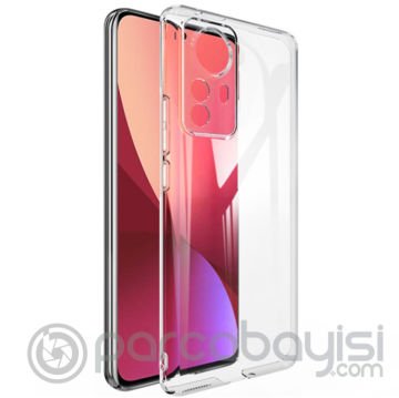 Ally Xiaomi 12 Kılıf Kamera Korumalı Ultra İnce Şeffaf Silikon Kılıf
