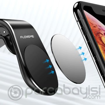 FLOVEME Metal Mıknatıslı Araç Havalandırma Telefonu Tutucu