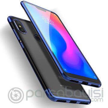 Xiaomi Mi9 Lazer Kaplama Kamera Korumalı Silikon Kılıf