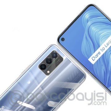 Ally OPPO K9 5G Kılıf Kamera Korumalı Ultra İnce Şeffaf Silikon Kılıf