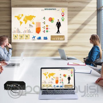 Ally Multiport Usb Type C To HDMİ+VGA HUB Çevirici Adaptör