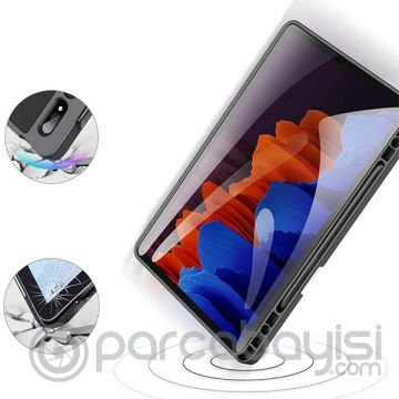 Dux Ducis SM Galaxy Tab S8 (X700-X706) S7 (T870-T875-T876B) Kılıf Kalem Yerli Mıknatıslı Domo Series