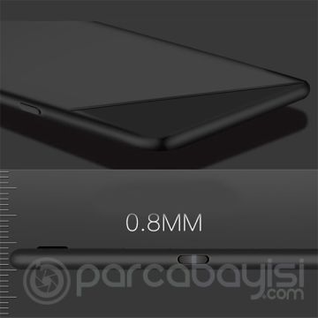 Xiaomi Mi Play Kamera Korumalı Fit Silikon Kılıf