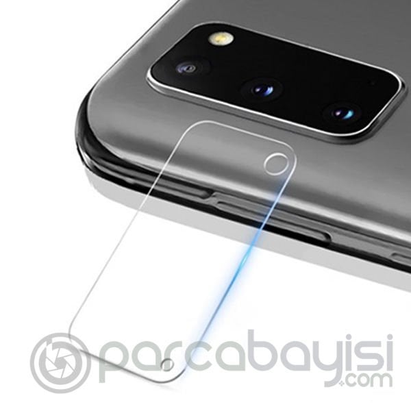 Ally Samsung Galaxy S20 Tempered Cam Kamera Koruyucu