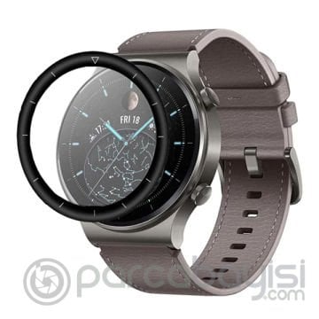 Huawei Watch GT 2 Pro 3D Full Kaplama PC + PMMA HD Ekran Koruyucu