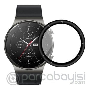 Huawei Watch GT 2 Pro 3D Full Kaplama PC + PMMA HD Ekran Koruyucu