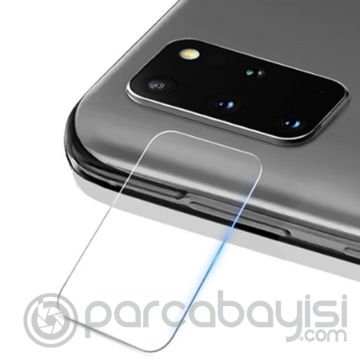 Ally Samsung Galaxy S20+PlusTempered Cam Kamera Koruyucu