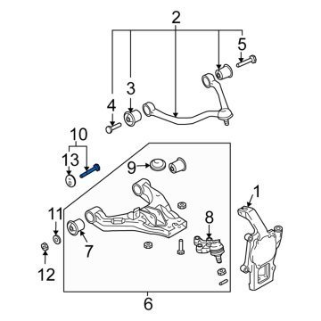 Kia Sorento Ön Alt Salıncak Civatası Orjinal | 542203E200