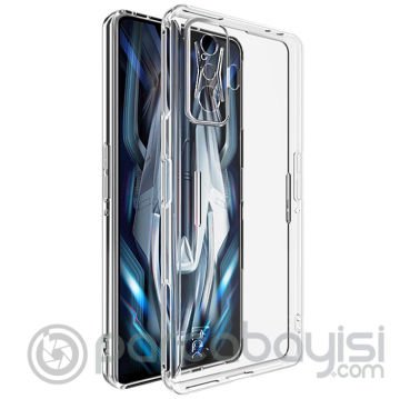 Ally Xiaomi Redmi K50 5G Gaming Kılıf Kamera Korumalı Ultra İnce Şeffaf Silikon Kılıf