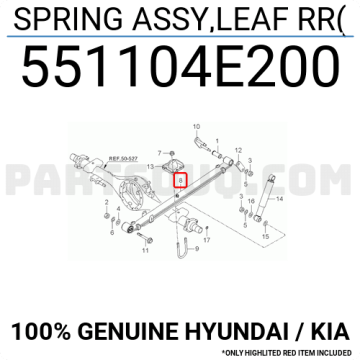 Kia Bongo Arka Makas Orjinal | 551104E200