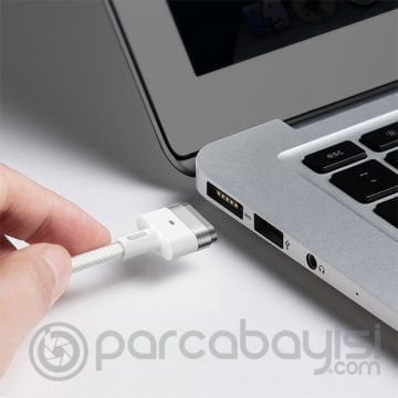 Baseus Zinc Manyetik T Uçlu 60W Macbook Hızlı Şarj Güç Kablosu 2m