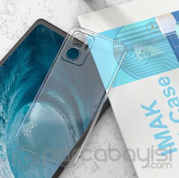 Ally Xiaomi Redmi Note 11E 5G Redmi 10 Prime Kılıf Kamera Korumalı Ultra İnce Şeffaf Silikon Kılıf