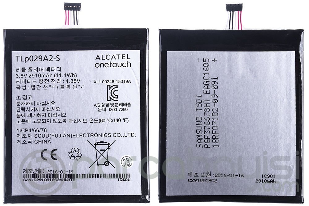Alcatel İdol 3 (5.5) Ot-6045,Tlp029a2-S Pil Batarya