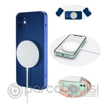 ALLY İPhone 13,12  Max 15W Magsafe Kablosuz Wireless Hızlı Şarj Cihazı
