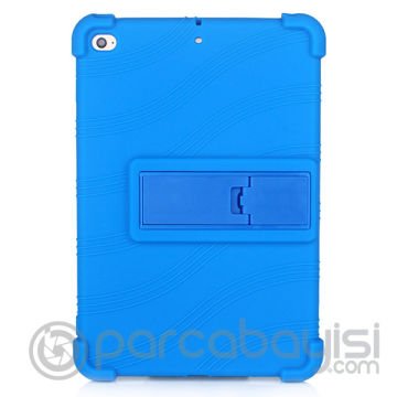 Ally İPad Mini 5-Mini 4 Shockproof Kılıf Standlı Silikon Kılıf