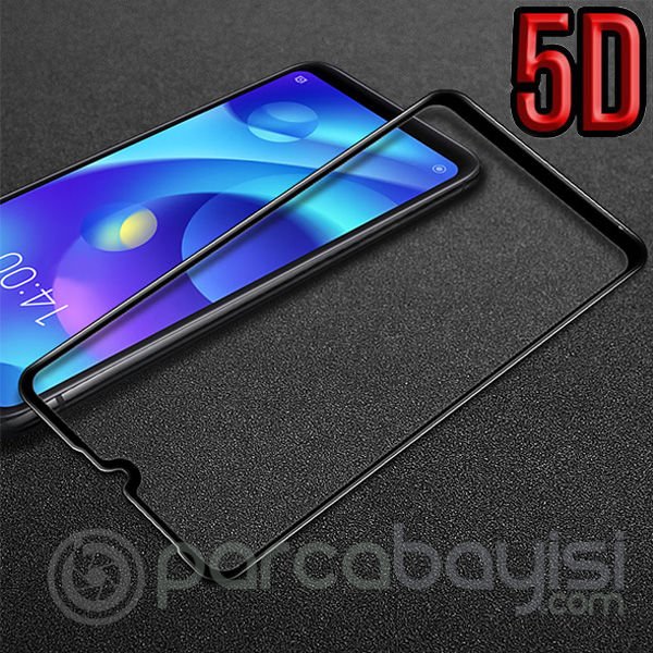 Xiaomi Mi Play 5D Kavisli Full Kaplama Kırılmaz Cam Ekran Koruyucu