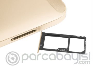 Huawei Ascend G8 Sim Hafıza Kart Kapağı Tutucu