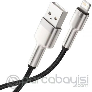 Baseus Cafule Series Metal USB to iPhone Lightning Şarj ve Data Kablosu 2.4a 1m