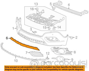 MOKKA OPEL 2012> TAMPON BANDI ÖN ORTA GRİ | 101.44.6400 | 95276671