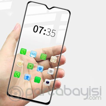OPPO Realme X2-XT-K5 3D Full Tempered Cam Ekran Koruyucu