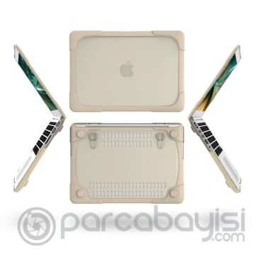MacBook Pro 13 inch A2289-A2251-A2338 (2020)  Standlı Koruyucu Kılıf