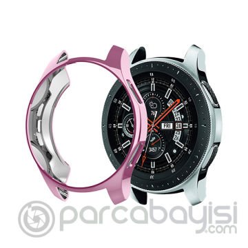 Ally Samsung Watch 46mm Lazer Kaplama Slim Silikon Bumber Kılıf