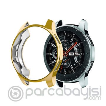 Ally Samsung Watch 46mm Lazer Kaplama Slim Silikon Bumber Kılıf
