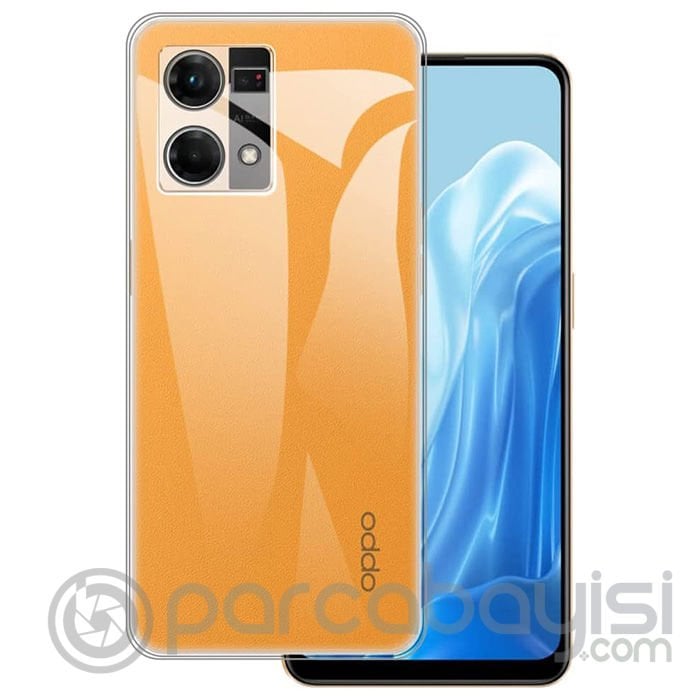Ally OPPO Reno 7 4G Kılıf Kamera Korumalı Ultra İnce Şeffaf Silikon Kılıf