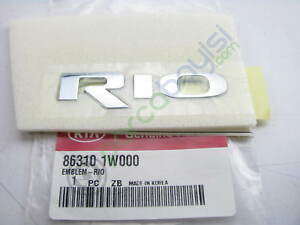 Amblem Rio Orjinal | 863101W000
