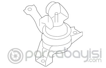 Kia Cerato Motor Askı Sağ Yağlı Takoz Orjinal | 218102F751