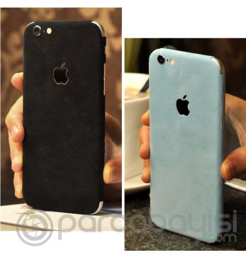 İPhone 6, İPhone 6S Suet Kaplama Sticker
