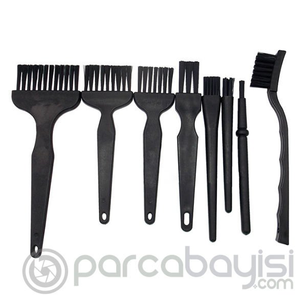 Ally 8 Parça Anti Statik  Pc Board Temizleme Tamir Fırça Set