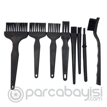 Ally 8 Parça Anti Statik  Pc Board Temizleme Tamir Fırça Set