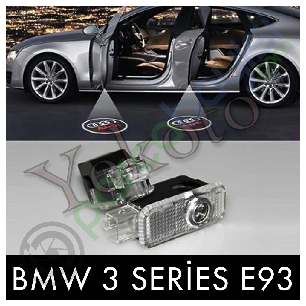 Bmw 3 E93 Series Araca Özel Kapı Logo Aydınlatma