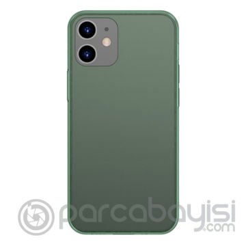 Baseus Frosted Glass iPhone 12 Pro Max 6.7inch Shockproof Koruyucu Kılıf