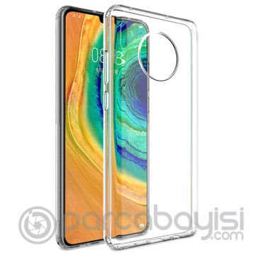 Gor Huawei Mate 30 Pro Kamera Korumalı Ultra Slim Soft Silikon Kılıf