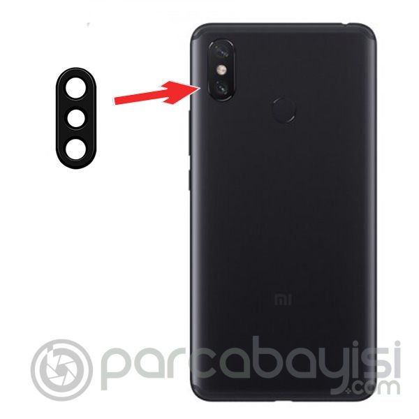 Xiaomi Mi Max 3  Kamera Lens Camı