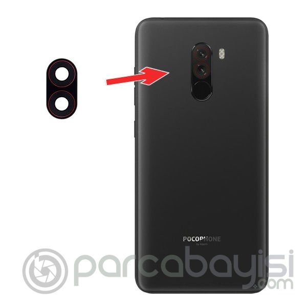 Xiaomi Pocophone F1 Kamera Lens Camı