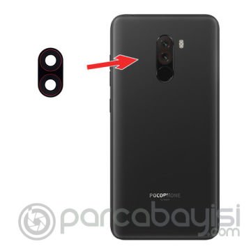Xiaomi Pocophone F1 Kamera Lens Camı