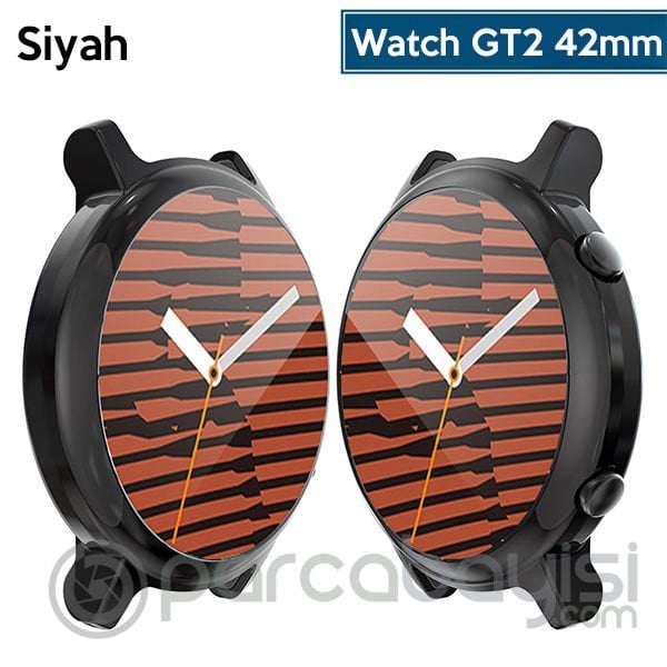 Ally Huawei Watch GT2 42mm 360 Koruma Ultra İnce Silikon Kılıf
