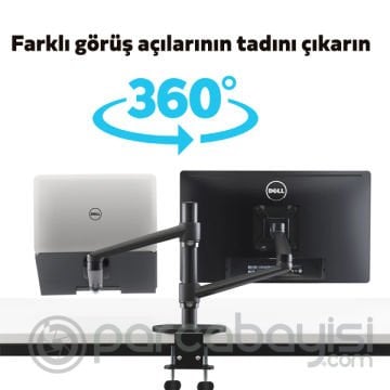 NB OL-3L Ayarlanabilir Laptop Standı ve Ergonomik Monitör Tutucu