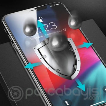 GOR İPhone 11Pro XS 5.8 Flexible Nano Glass Ekran Koruyucu 2adet Set